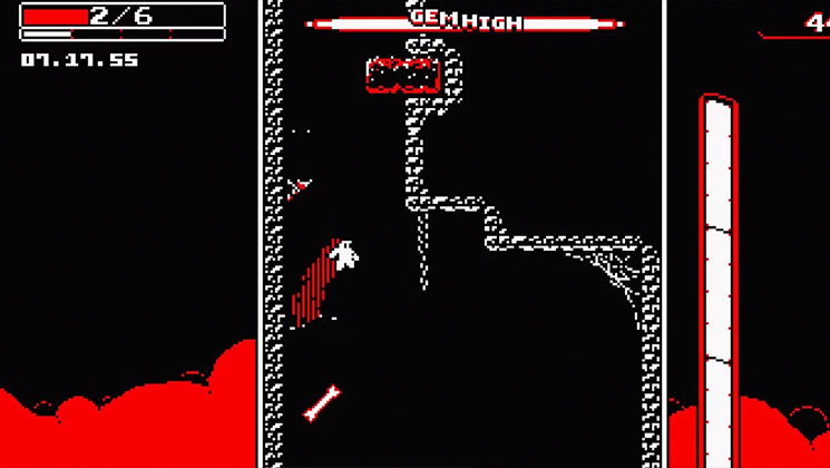 بازی Downwell