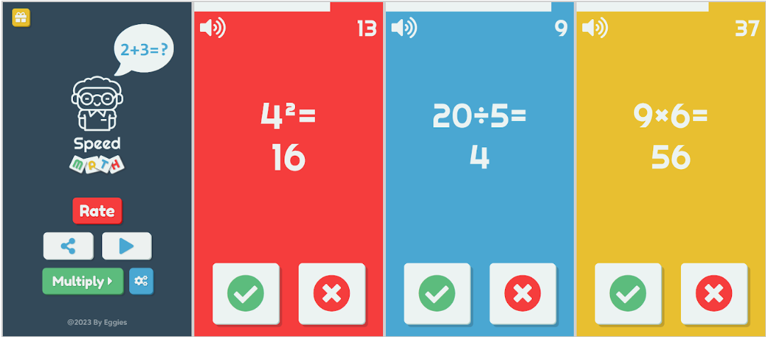 Speed Math – Mini Math Games